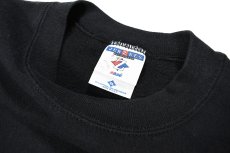 画像4: Used Jerzees Blank Sweat Shirt Fade Black made in USA (4)