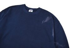 画像2: Used Jerzees Blank Sweat Shirt Fade Navy made in USA (2)