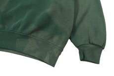 画像3: Used Jerzees Blank Sweat Shirt Fade Green made in USA (3)