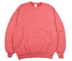 画像1: Used Jerzees Blank Sweat Shirt Fade Red made in USA (1)