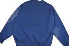 画像5: Used BVD Blank Sweat Shirt Fade Navy made in USA (5)