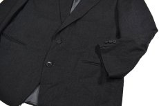 画像3: Used MANI by Giorgio Armani Tailored Jacket Charcoal made in ITALY (3)