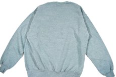 画像5: Used Jerzees Blank Sweat Shirt Fade Jade made in USA (5)