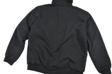 画像5: Used Carhartt Zip Sweat Hoodie Fade Black (5)