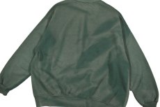 画像5: Used Jerzees Blank Sweat Shirt Fade Green made in USA (5)