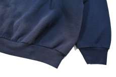 画像3: Used Fruit of the Loom Raglan Sleeve Blank Sweat Shirt Fade Navy (3)