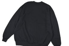 画像5: Used Jerzees Blank Sweat Shirt Fade Black made in USA (5)