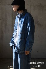 画像12: 60s Used Denim Coverall Blanket Liner (12)