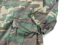 画像4: Used Us Military Customized Ripstop Poplin Jungle Fatigue Jacket ERDL Leaf Camo (4)