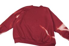 画像6: Used Fruit of the Loom Raglan Sleeve Bleached Blank Sweat Shirt (6)