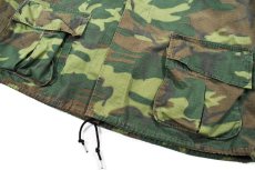 画像3: Used Us Military Customized Ripstop Poplin Jungle Fatigue Jacket ERDL Leaf Camo (3)