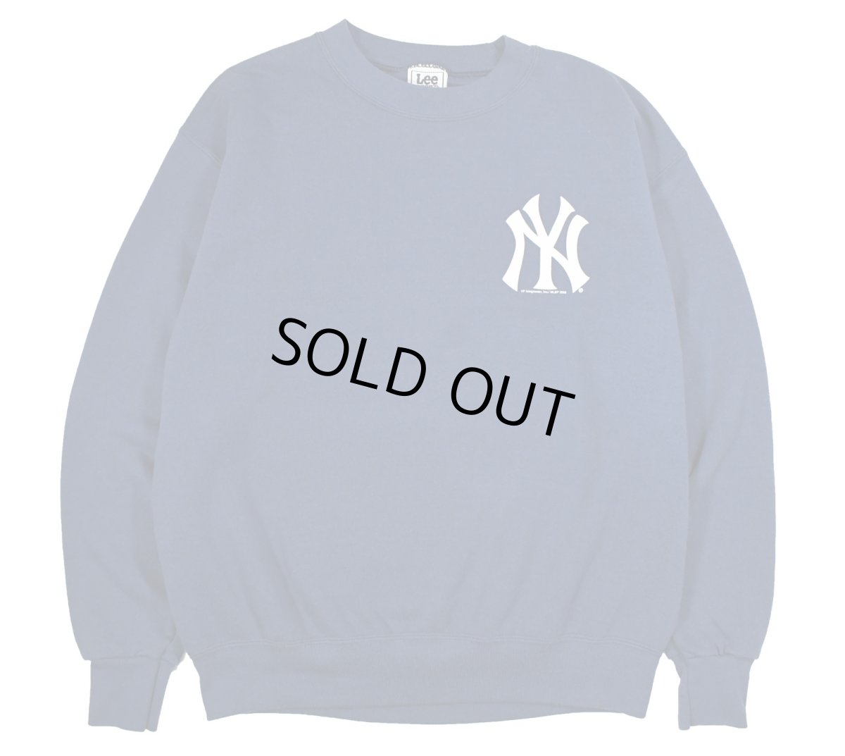 画像1: Used Lee Sweat Shirt "New York Yankees" (1)