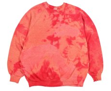 画像1: Used Jerzees Raglan Sleeve Bleached Blank Sweat Shirt made in USA (1)