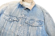 画像2: Used Banana Republic Denim Trucker Jacket made in USA (2)