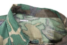 画像6: Used Us Military Customized Ripstop Poplin Jungle Fatigue Jacket ERDL Leaf Camo (6)