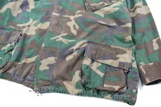 画像3: Used Us Military Customized Ripstop Poplin Jungle Fatigue Jacket ERDL Leaf Camo (3)