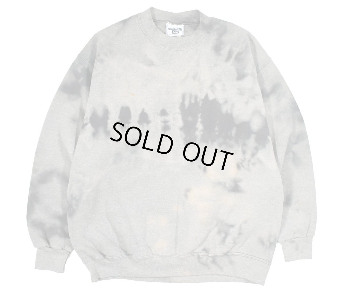 画像1: Used Lee Bleached Blank Sweat Shirt (1)