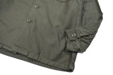 画像3: Used Us Military Cotton Sateen OG-107 Utility Shirt (3)