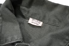 画像4: Used Us Military Cotton Sateen OG-107 Utility Shirt (4)