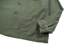 画像3: Used Us Military Cotton Sateen OG-107 Utility Shirt (3)