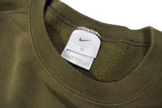 画像4: Used Nike Sweat Shirt Olive made in USA (4)