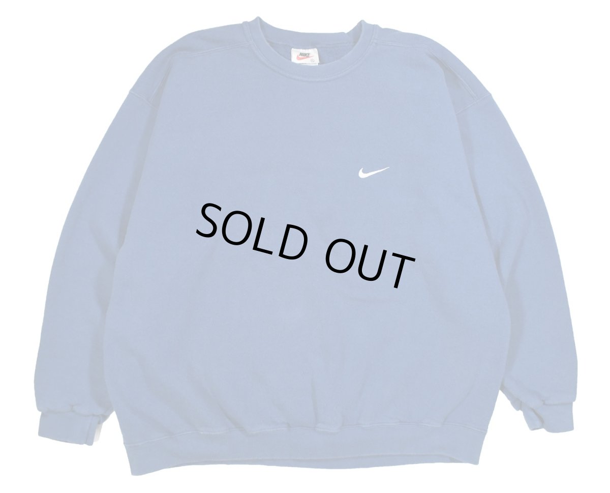 画像1: Used Nike Sweat Shirt Blue made in USA (1)