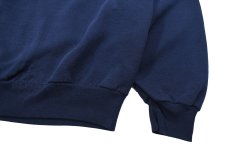 画像3: Used Jerzees Damaged Blank Sweat Shirt Navy (3)