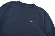 画像2: Used Nike Sweat Shirt Navy (2)