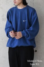 画像5: Used Nike Sweat Shirt Blue made in USA (5)