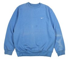 画像1: Deadstock Nike Sweat Shirt Sax (1)