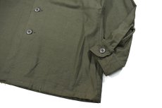 画像3: Deadstock Us Military Cotton Sateen OG-107 Utility Shirt (3)