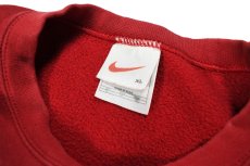 画像4: Used Nike Sweat Shirt Red made in USA (4)