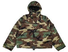 画像1: Deadstock Us Army Chemical Protective Coat Woodland Camo (1)