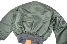 画像5: Used GREENBRIER MA-1 Flight Jacket Olive made in USA (5)