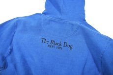 画像6: Used The Black Dog Pullover Sweat Hoodie Blue (6)