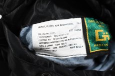 画像7: Used GREENBRIER MA-1 Flight Jacket Black made in USA (7)