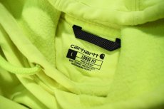 画像4: Used Carhartt Pullover Sweat Hoodie "Sterling Glass, Inc" (4)