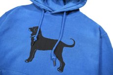 画像2: Used The Black Dog Pullover Sweat Hoodie Blue (2)