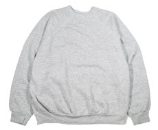 画像1: Used Tultex Raglan Sleeve Blank Sweat Shirt Ash made in USA (1)