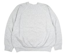 画像1: Used Tultex Raglan Sleeve Blank Sweat Shirt Ash made in USA (1)