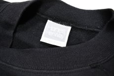 画像4: Used Hanes Raglan Sleeve Blank Sweat Shirt Black made in USA (4)