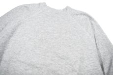 画像2: Used Tultex Raglan Sleeve Blank Sweat Shirt Ash made in USA (2)