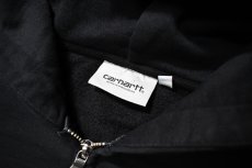 画像4: Used Carhartt Zip Sweat Hoodie Black (4)