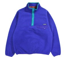 画像1: 91' Used patagonia Snap-T Pullover Fleece Jacket (1)