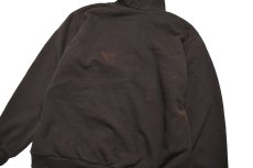 画像5: Used Carhartt Zip Sweat Hoodie Fade Brown (5)