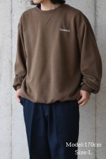 画像5: Used Carhartt Crew Neck Sweat Shirt Brown (5)