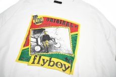 画像2: Used Raglan Sleeve Print Sweat Shirt "Flyboy" made in USA (2)