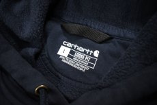 画像5: Used Carhartt Pullover Sweat Hoodie Navy (5)