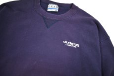 画像2: Used Embroidered Sweat Shirt "Olympus Cameras" made in USA (2)