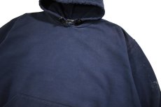 画像2: Used Carhartt Pullover Sweat Hoodie Fade Navy (2)